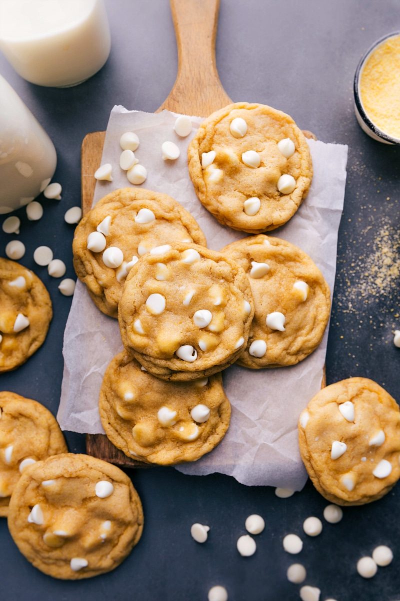 Cornmeal Cookies at Home