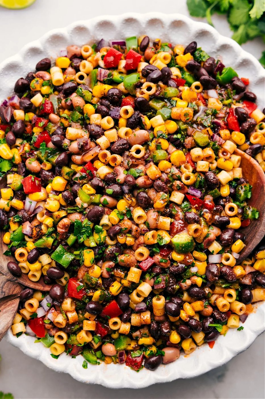 Cowboy Caviar Pasta Salad at Home