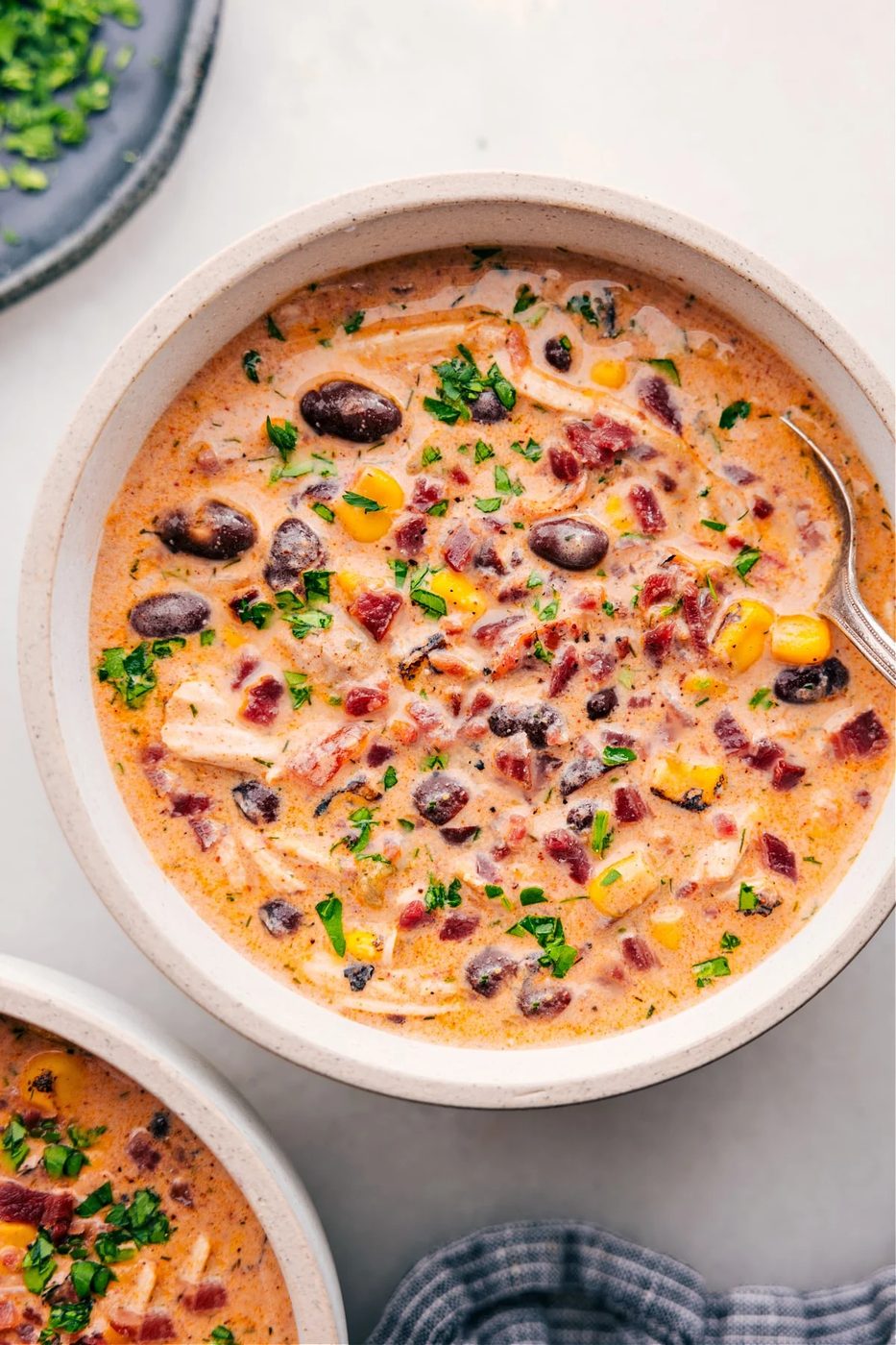 Crack Chicken Chili (Slow Cooker!)