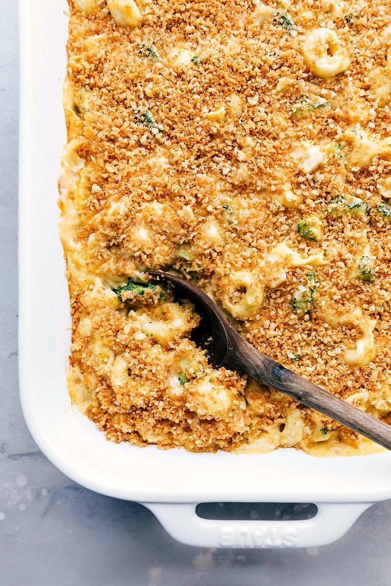 Chicken Tortellini Casserole for Supper