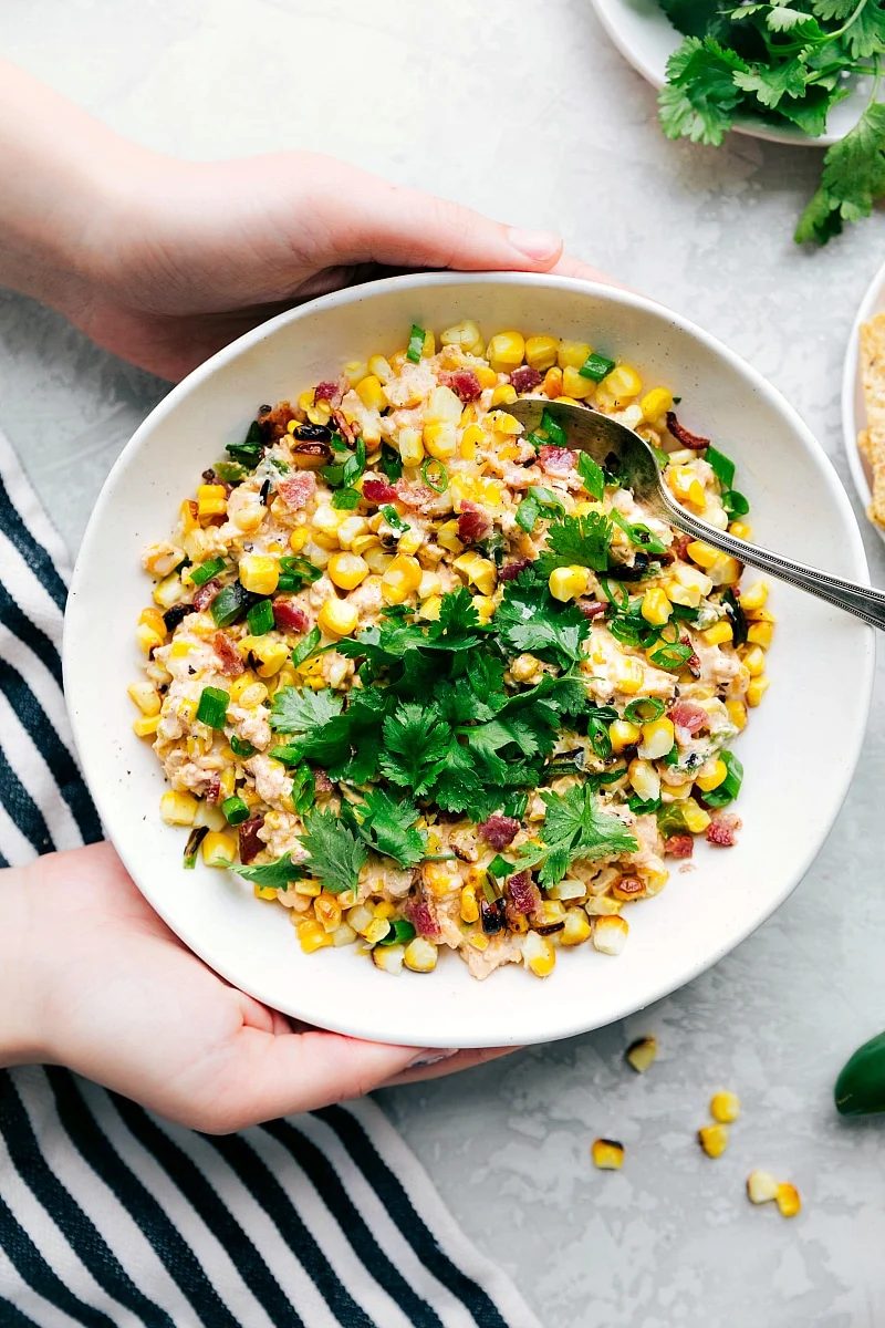 Creamy Corn Salad at Home