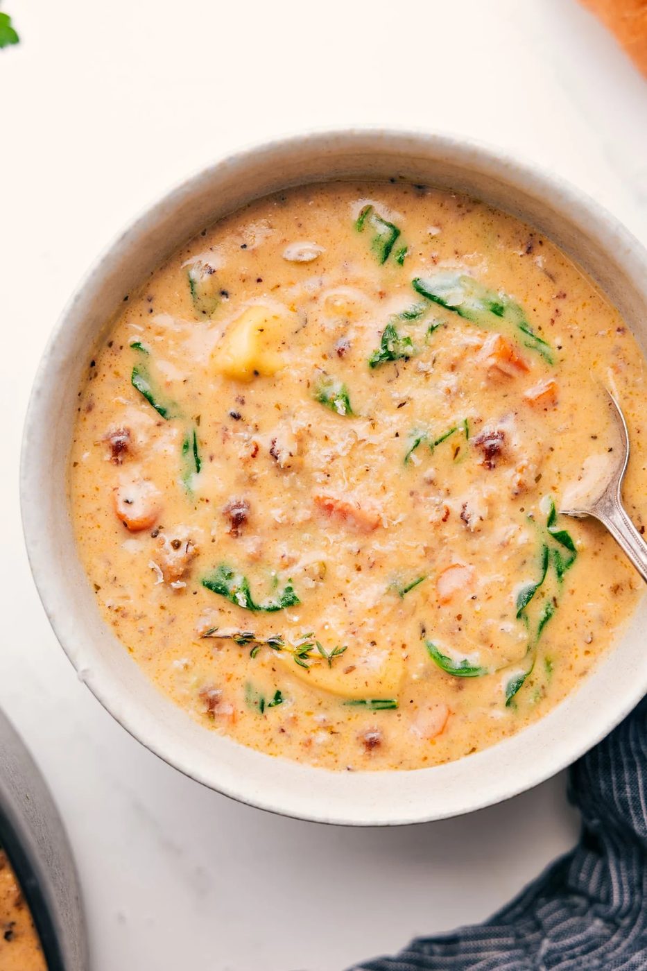 Italian Sausage Tortellini Soup from the Pot