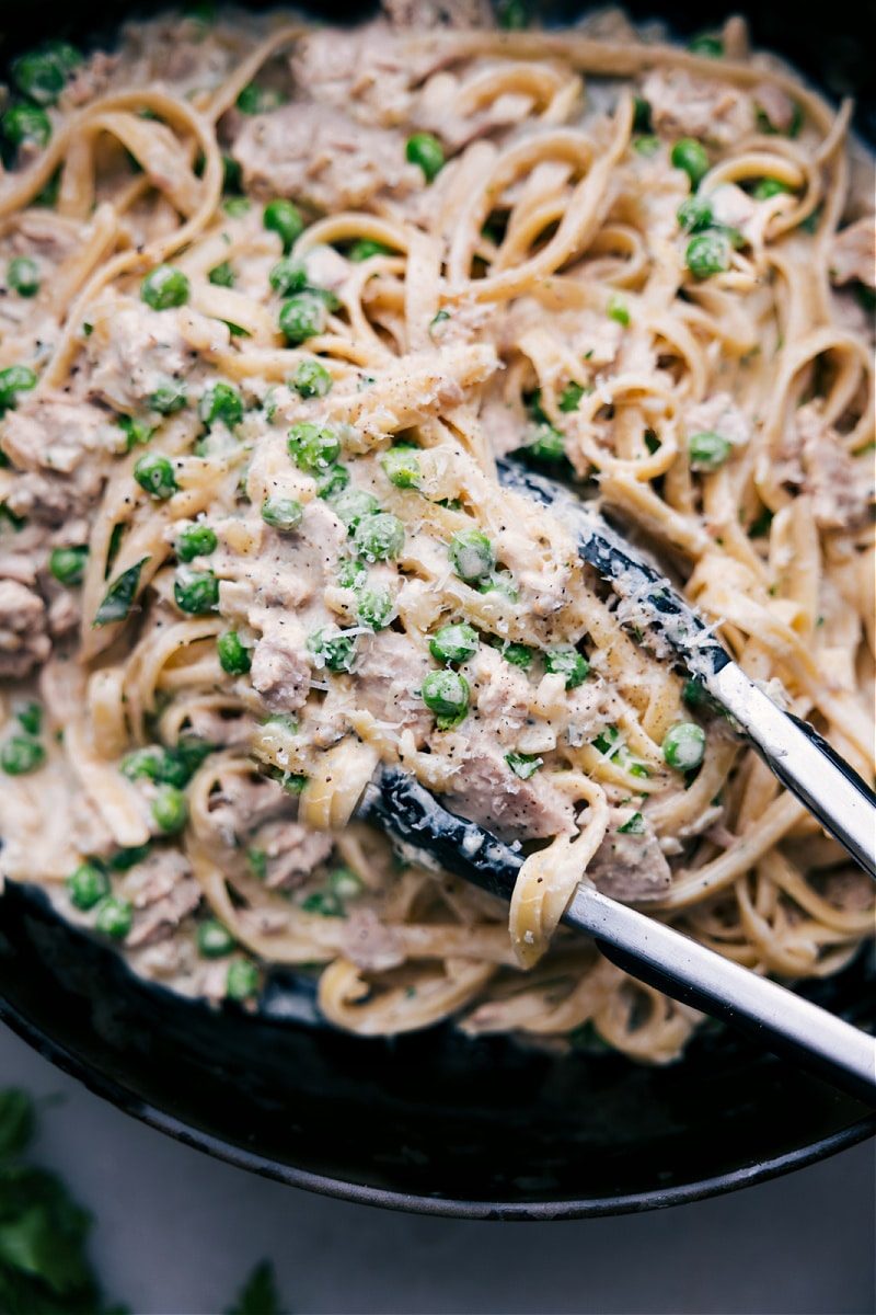 Creamy Tuna Pasta from the Pot