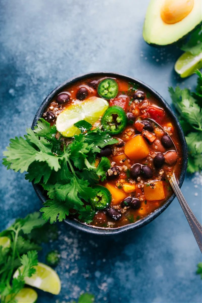 Butternut Squash Chili for Supper