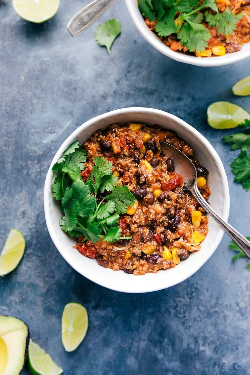 Slow Cooker Quinoa Chili