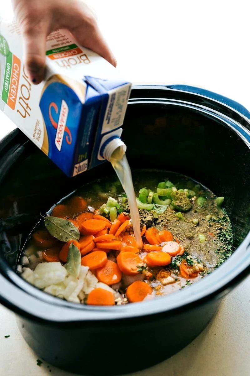 slow cooker WILD RICE CASSEROLE -- straightforward, satisfying, and made simple using the slow cooker. Hearty, healthy meal the whole family will love. Recipe: flexfa.com