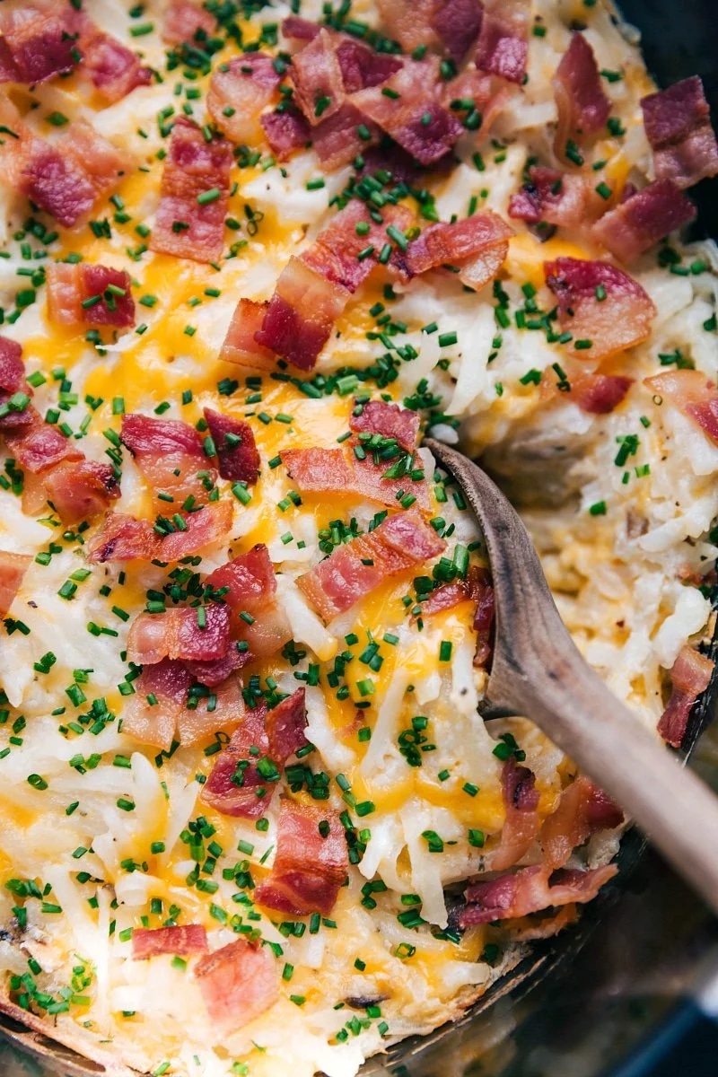 Slow Cooker Hash Brown Casserole