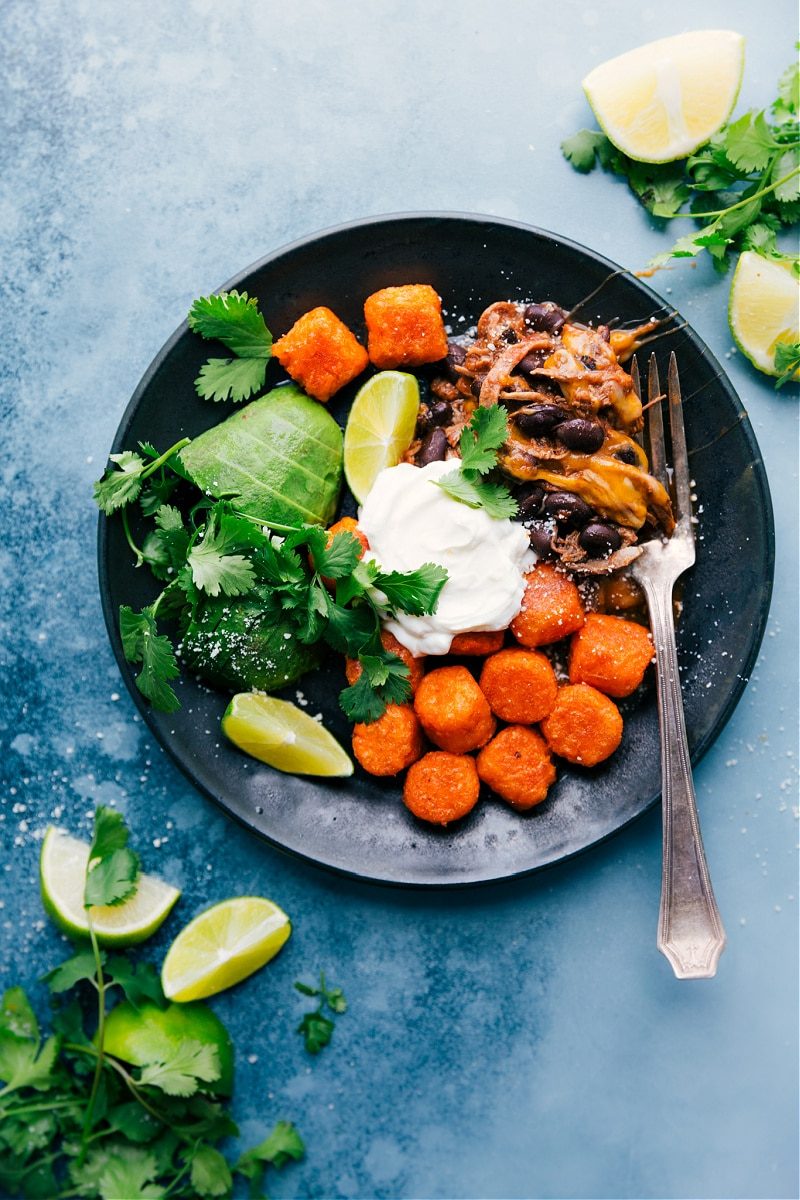 Deconstructed Beef Totchos at Home