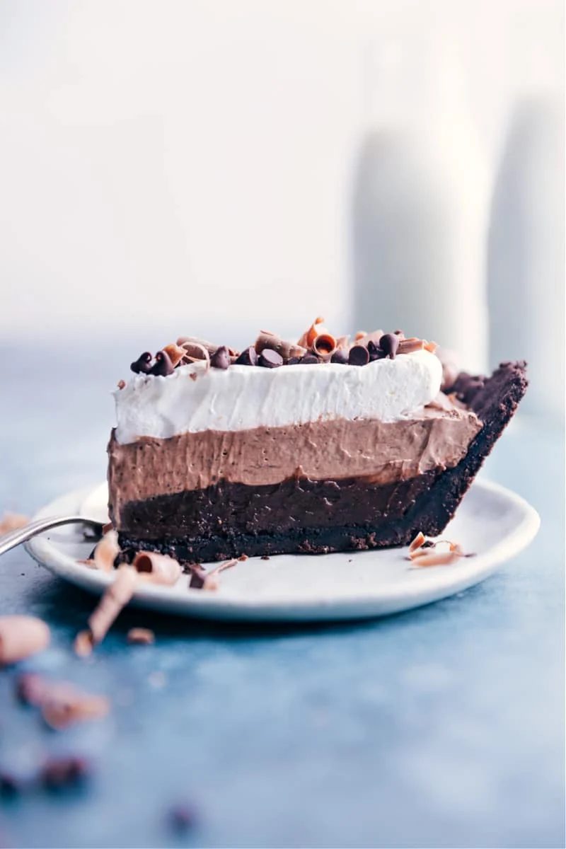 Chocolate Pudding Pie at Home