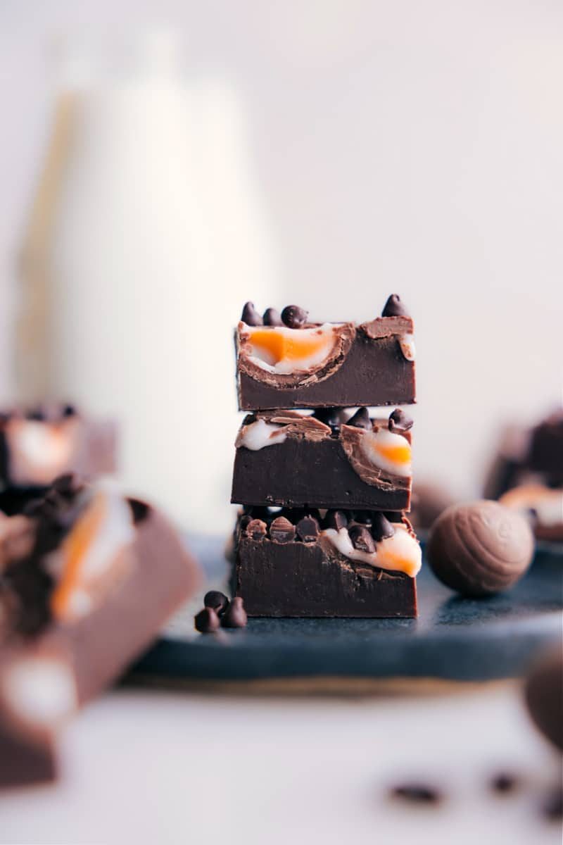 Easter Fudge for Supper
