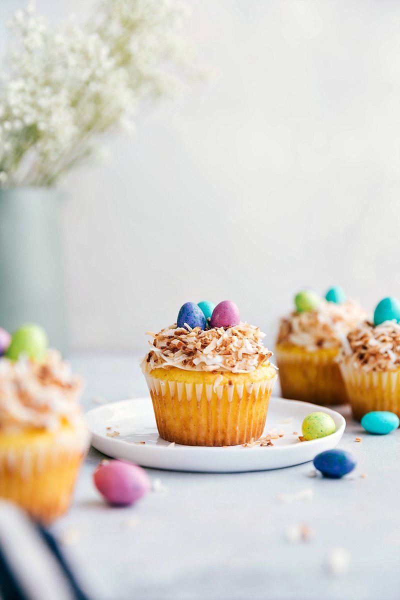 Easter Cupcakes at Home