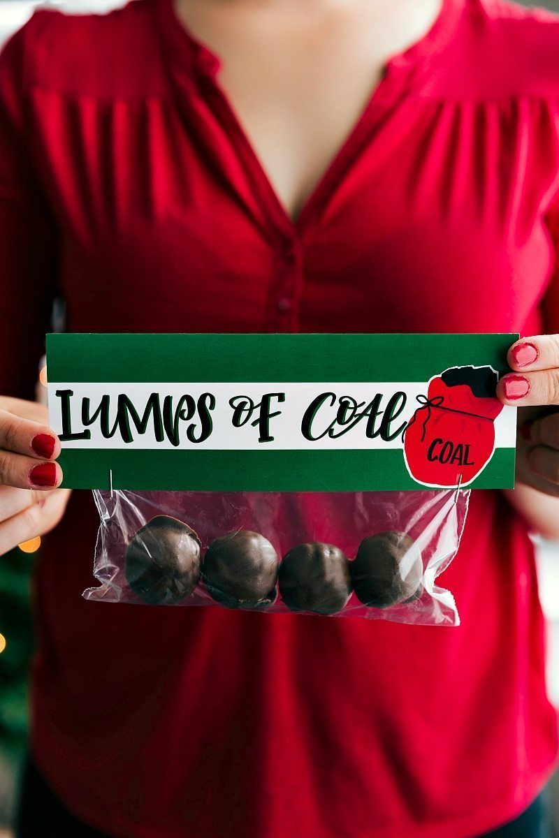 Image of the lumps of coal straightforward Christmas gift