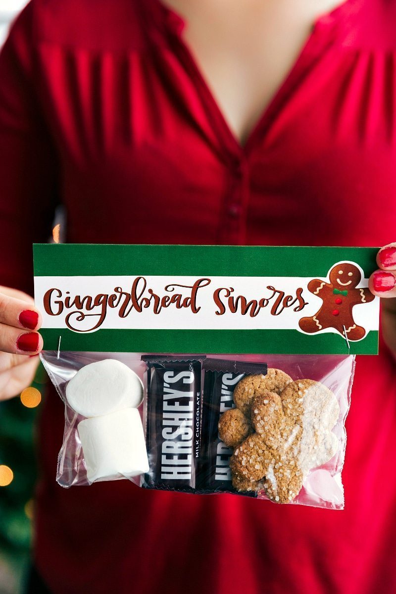 Image of the Gingerbread S'mores straightforward Christmas gifts