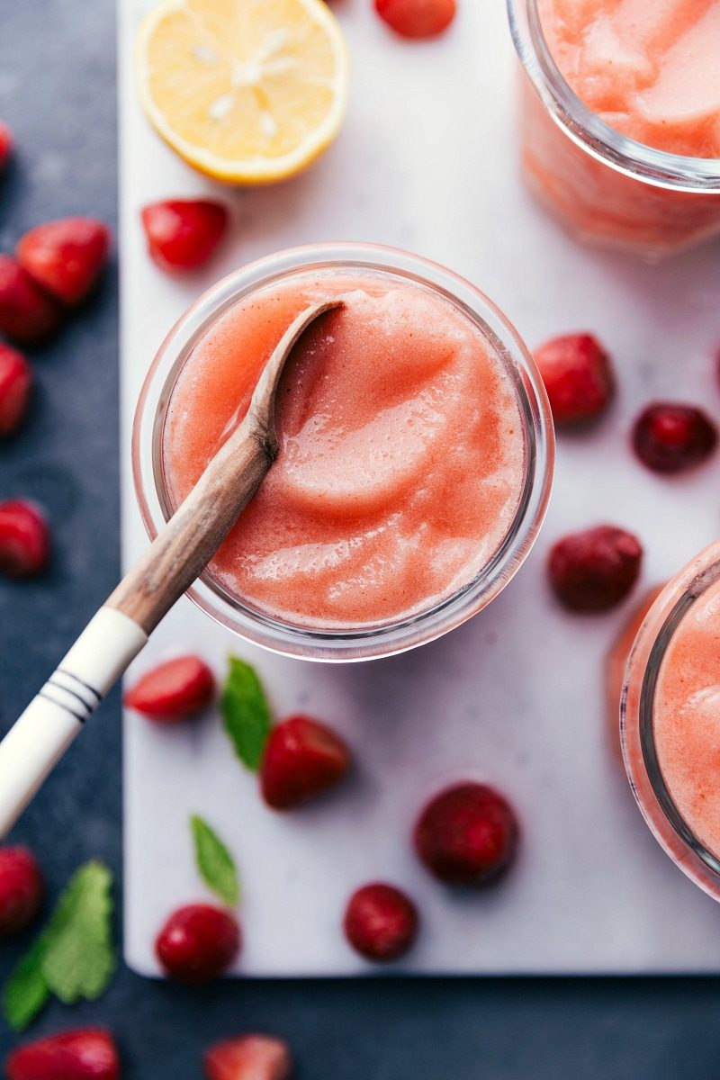 Lemon Berry Slush for the Table