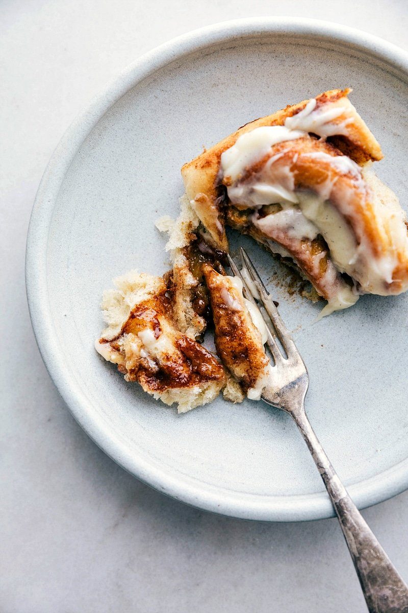 From-scratch Cinnamon Rolls