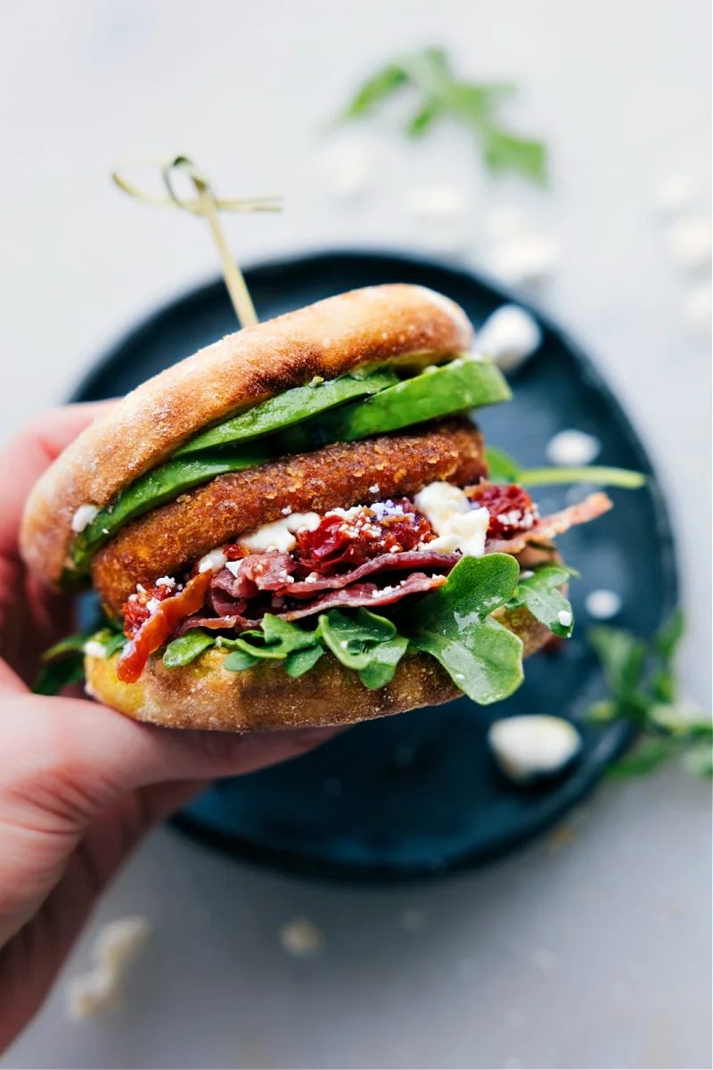 English Muffin Sandwich (My New Favorite Lunch!) for Supper