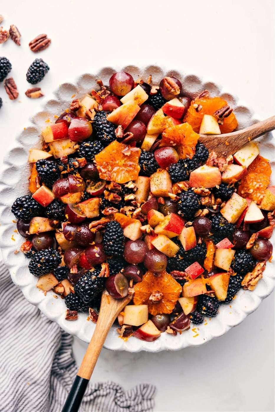 Fall Fruit Salad for Supper