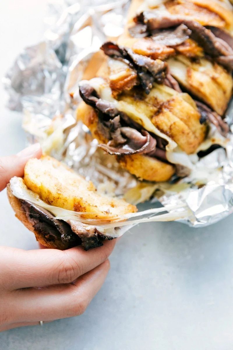 FOIL PACK French Dip Sandwiches! You will be blown away with how good and how straightforward these are! Everyone loves them!! flexfa.com