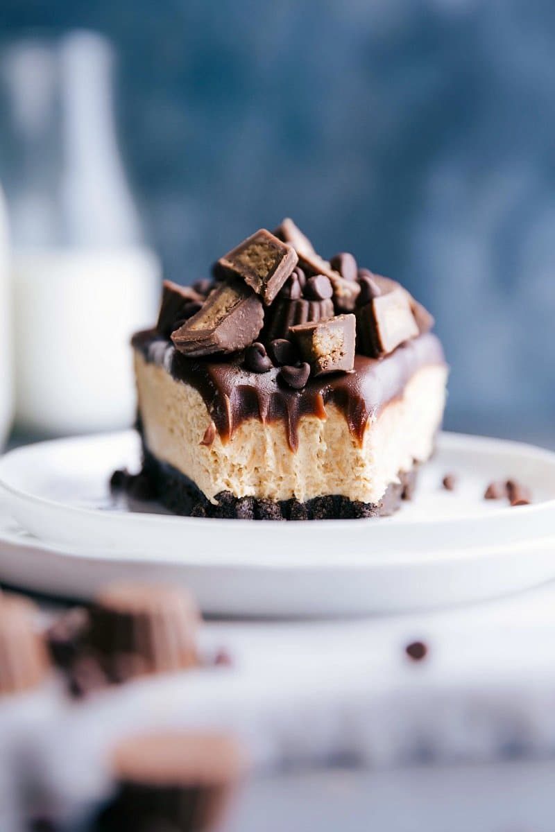 No Bake Peanut Butter Cheesecake for Supper