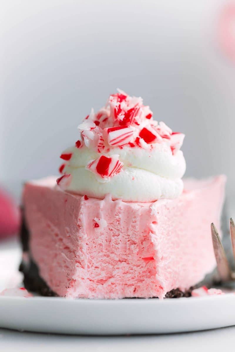 No Bake Peppermint Cheesecake at Home