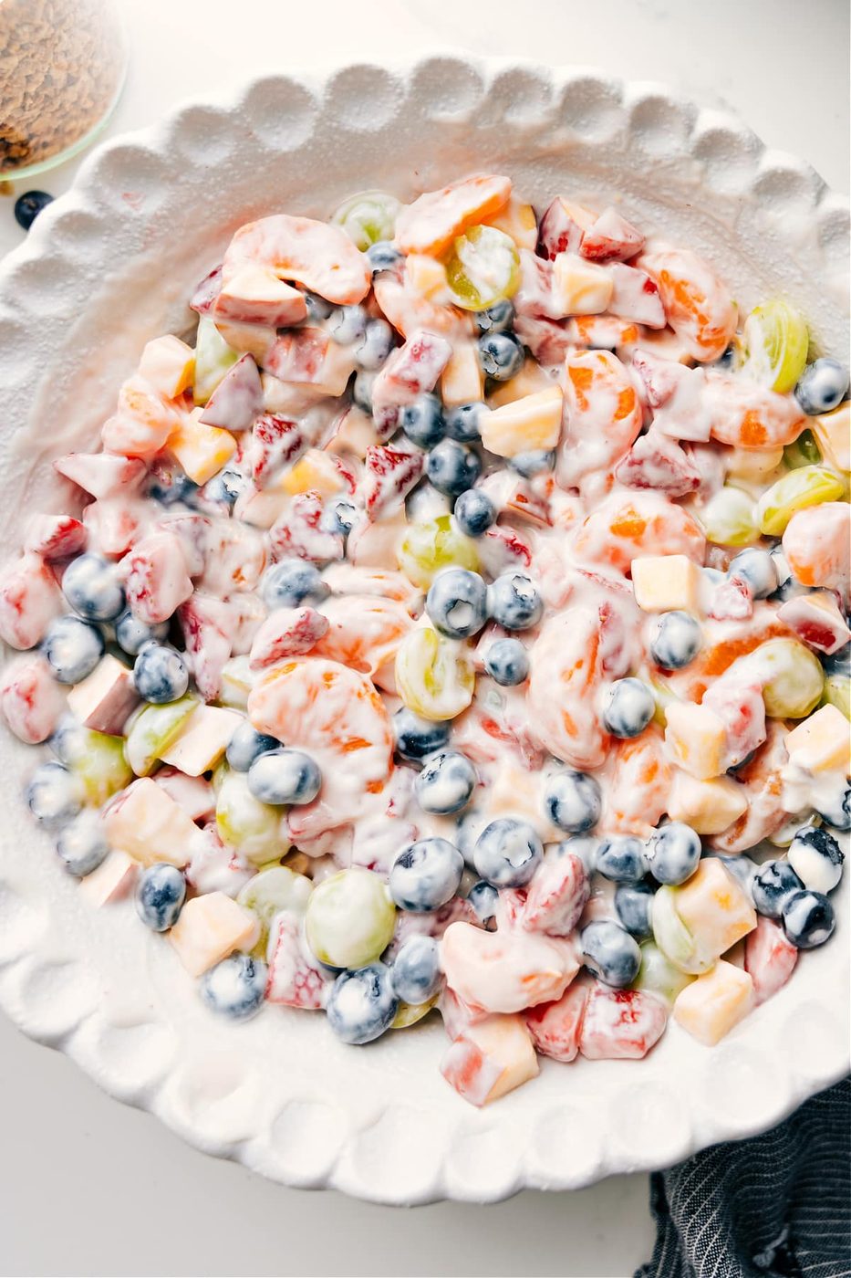 Fruit Salad With Yogurt from the Pot