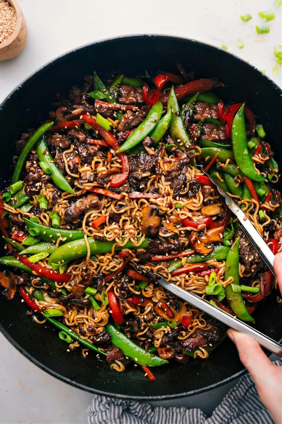 Garlic Beef plus Veggie Ramen