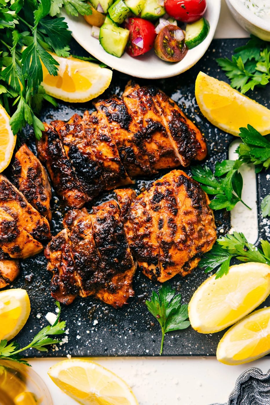 Greek Chicken Thighs at Home