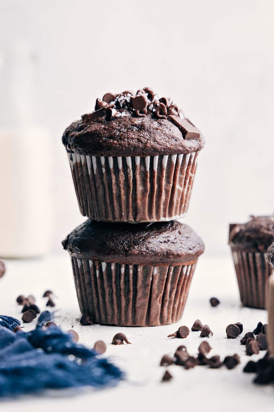 Chocolate Banana Muffins from the Pot