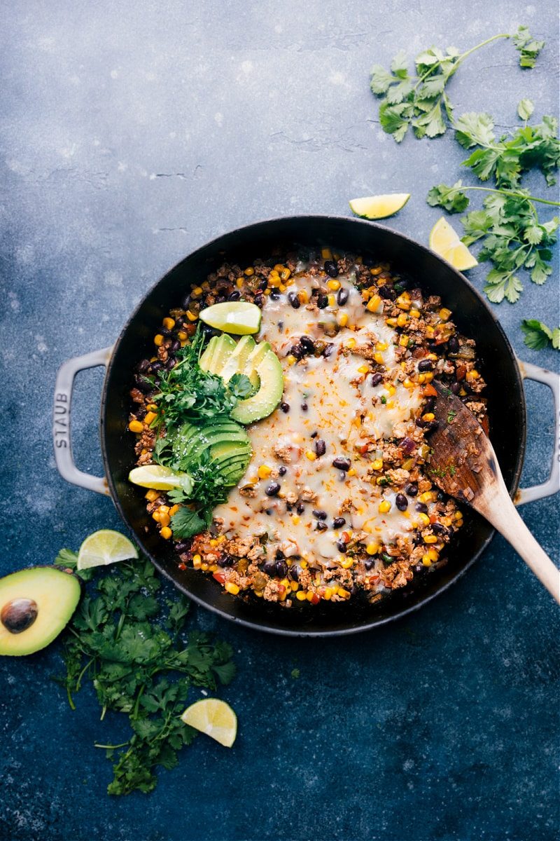 Green Chile Ground Turkey for the Table