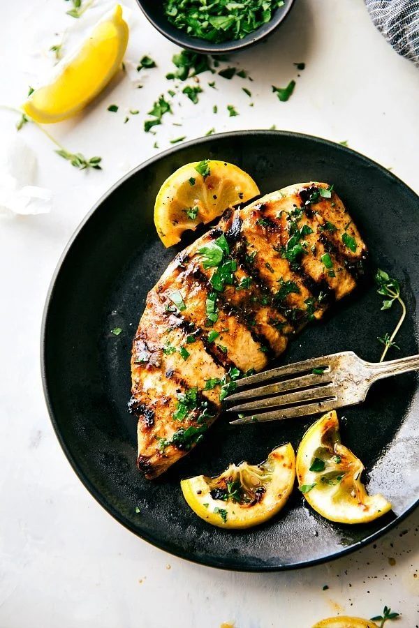 Grilled Chicken Marinade {With Video} from the Pot