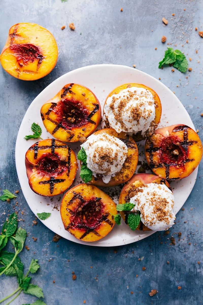 Grilled Peaches