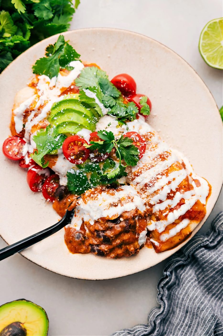 Ground Beef Enchiladas for Supper