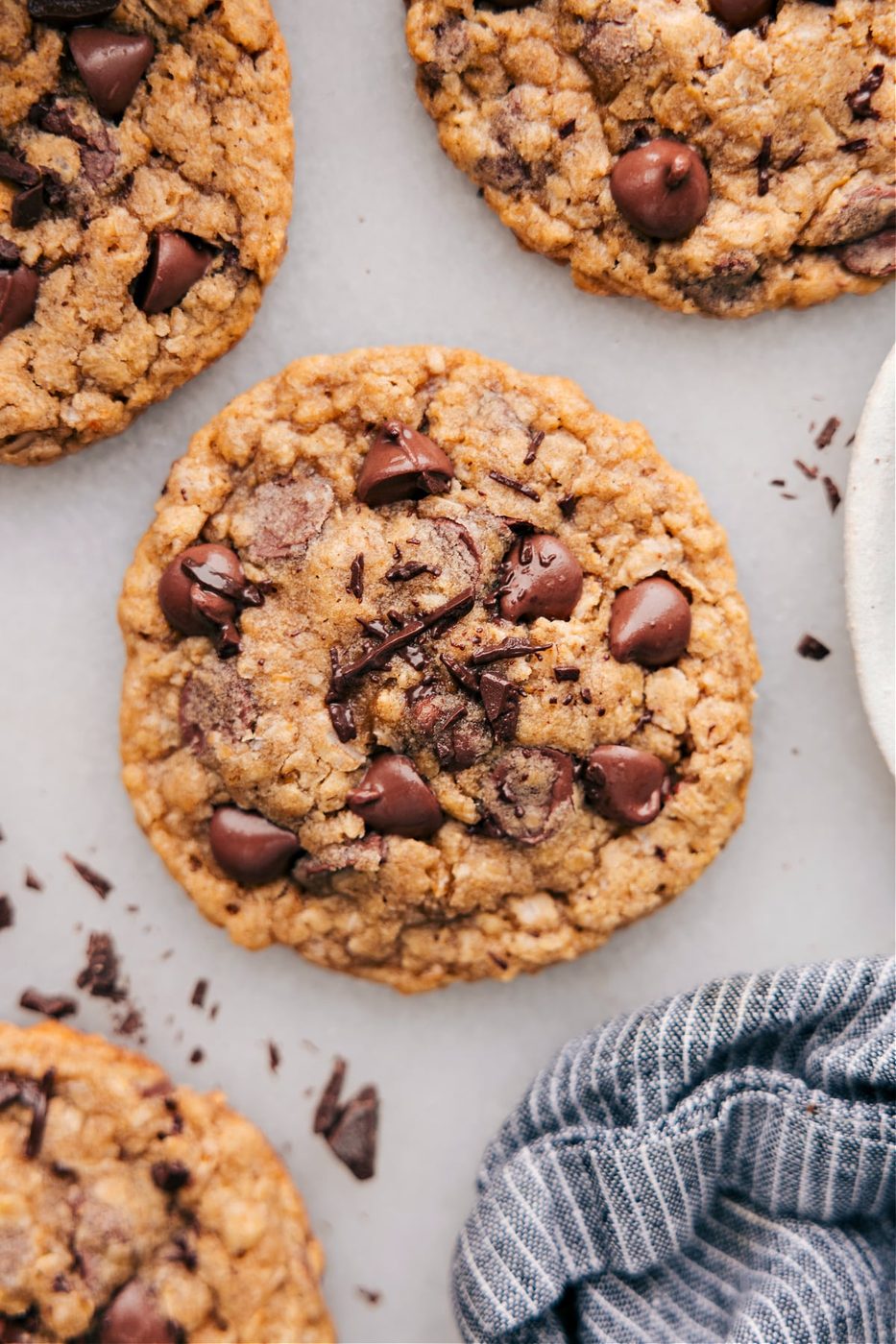 Coconut Oil Oatmeal Cookies for the Table