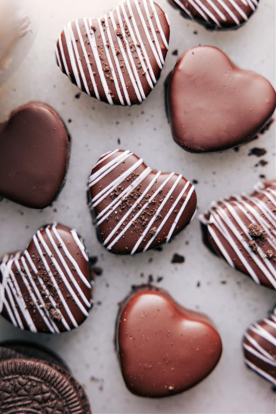 Heart Oreo Truffles from the Pot