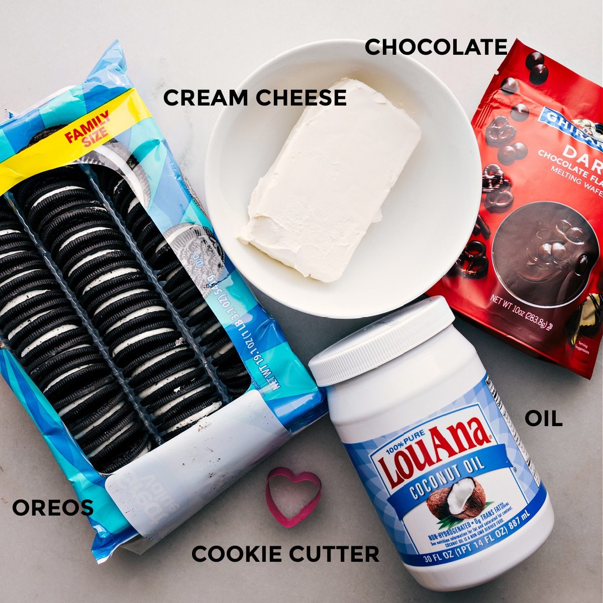 Ingredients for this dish prepped out for straightforward assembly.