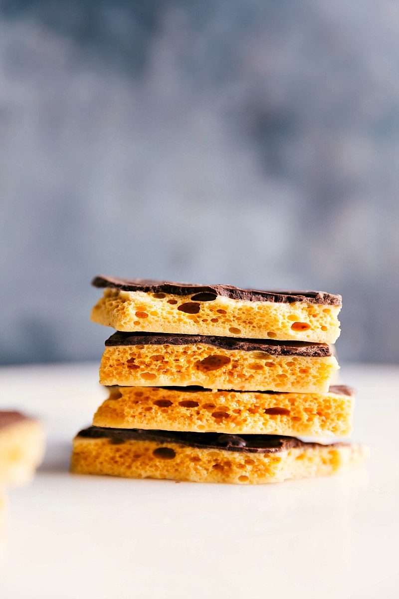Honeycomb Candy for the Table