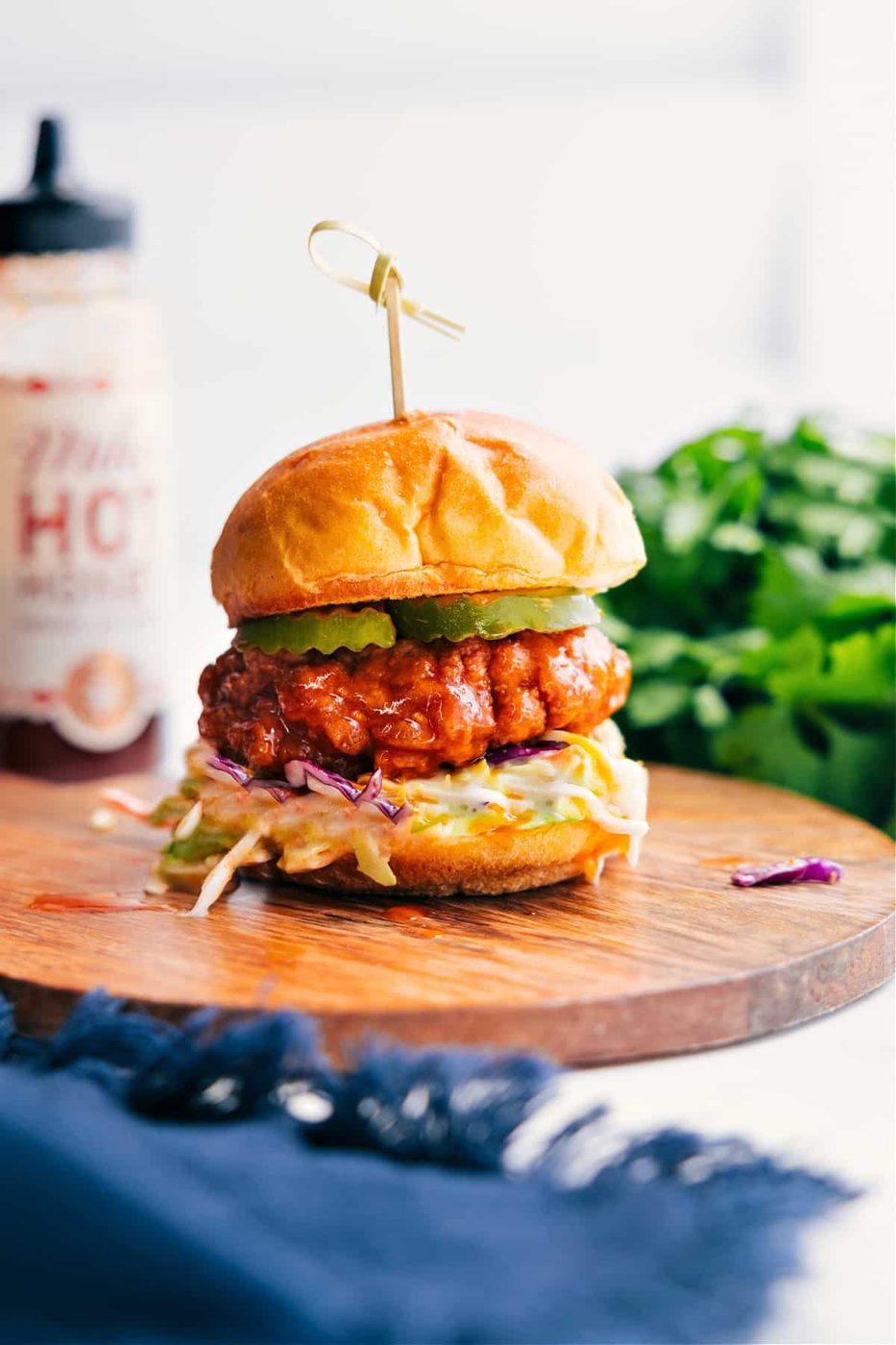 Hot Honey Chicken Sliders from the Pot