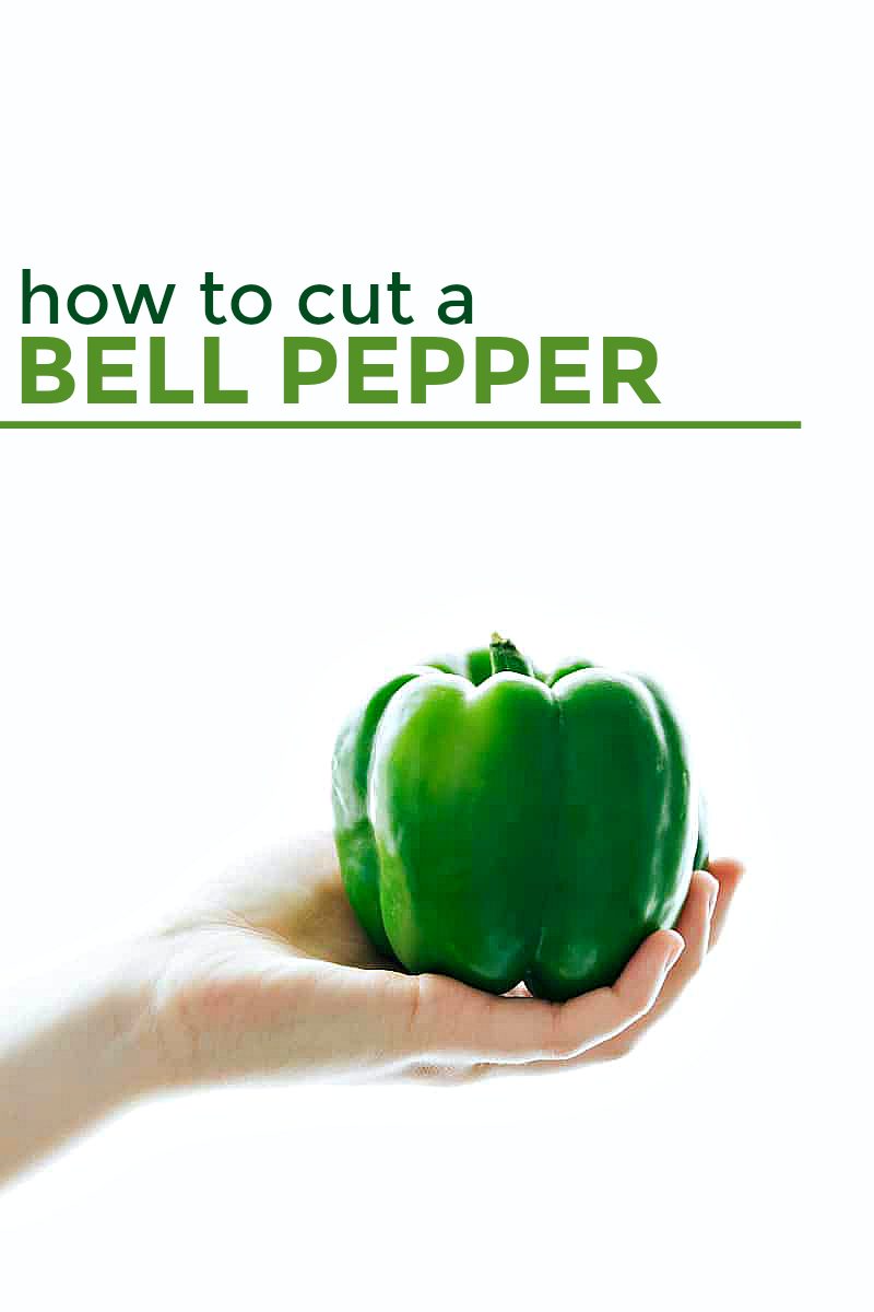 How to Cut a Bell Pepper for Supper