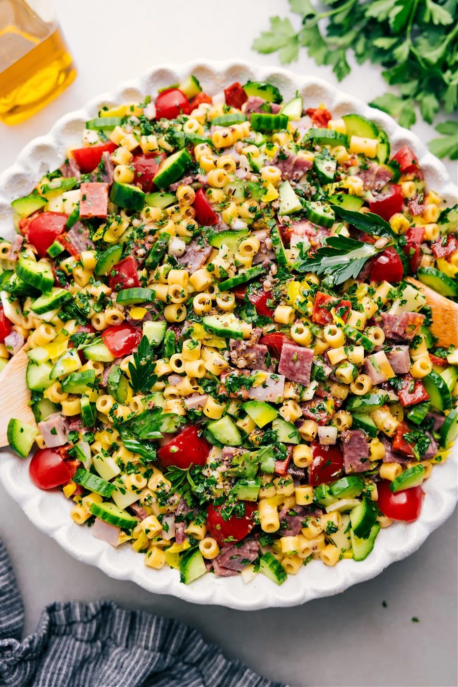 Italian Grinder Pasta Salad from the Pot