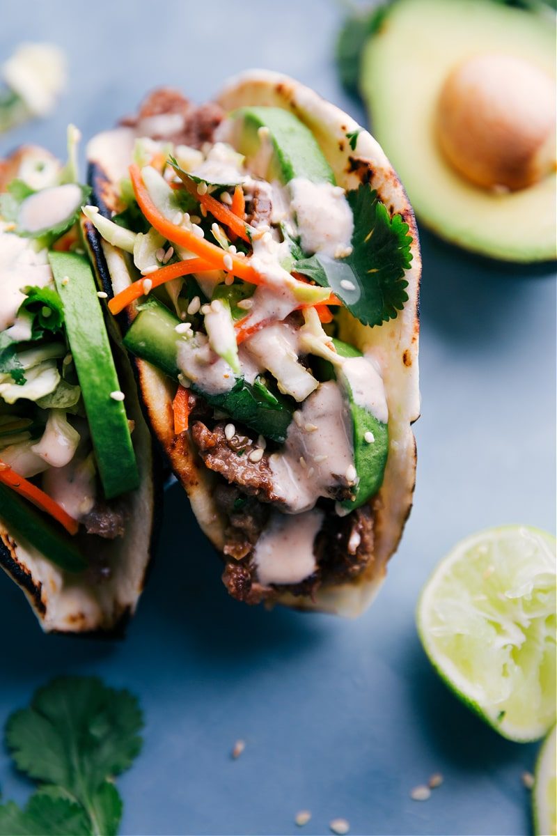 Korean Beef Tacos for Supper