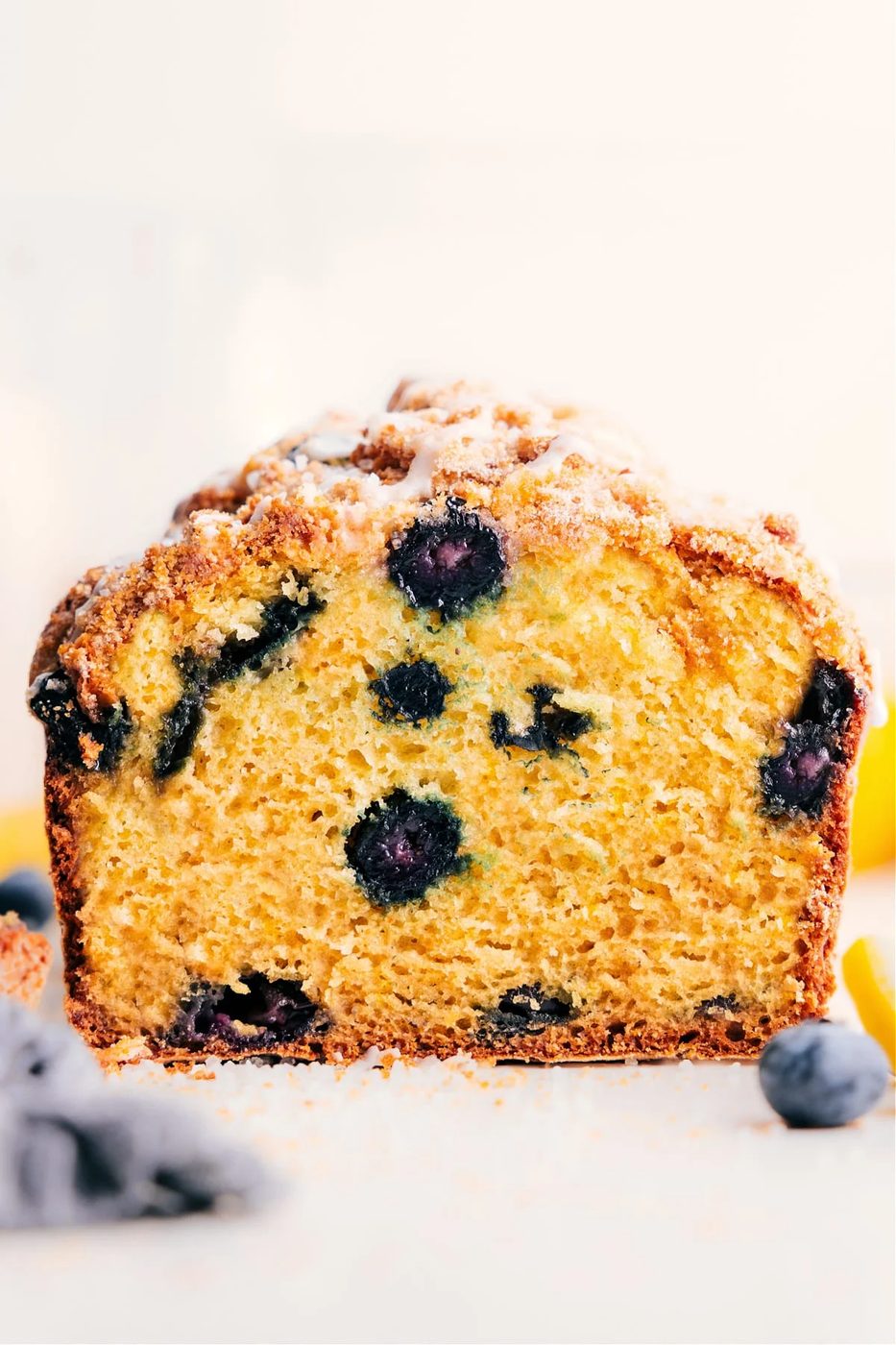 Lemon Blueberry Bread at Home