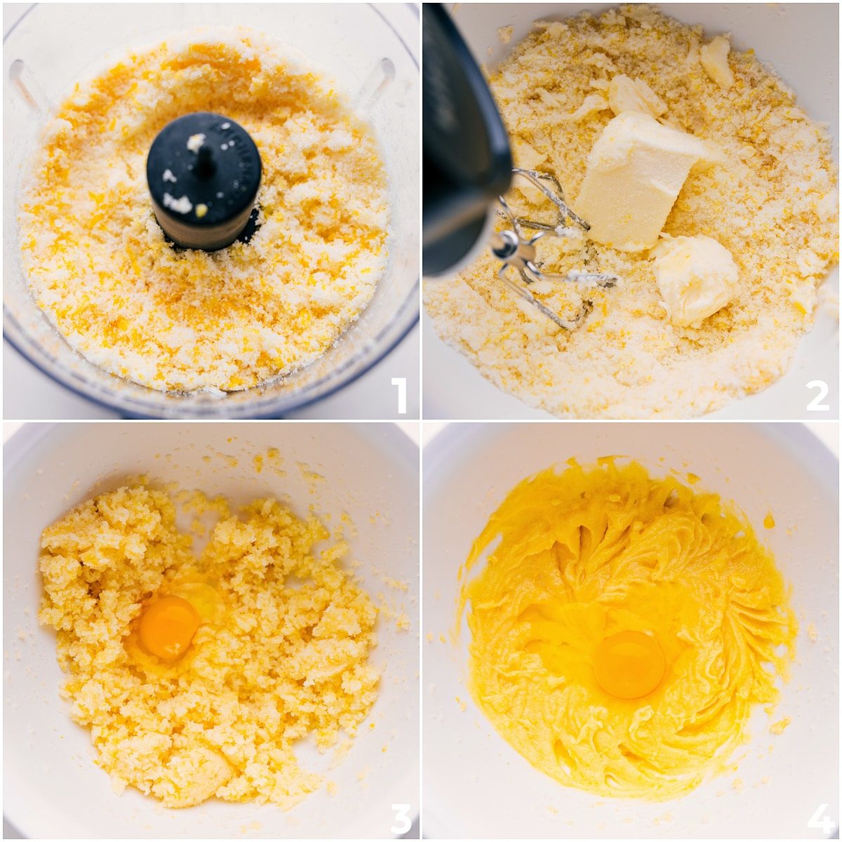 Making a lemon sugar zest mixture with butter and eggs for this Lemon Curd Recipe.