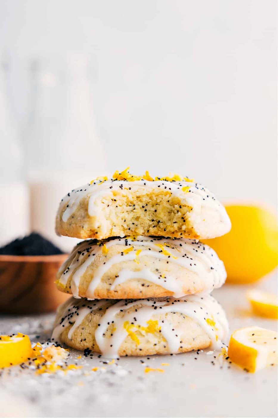 Lemon Poppy Seed Cookies for Supper