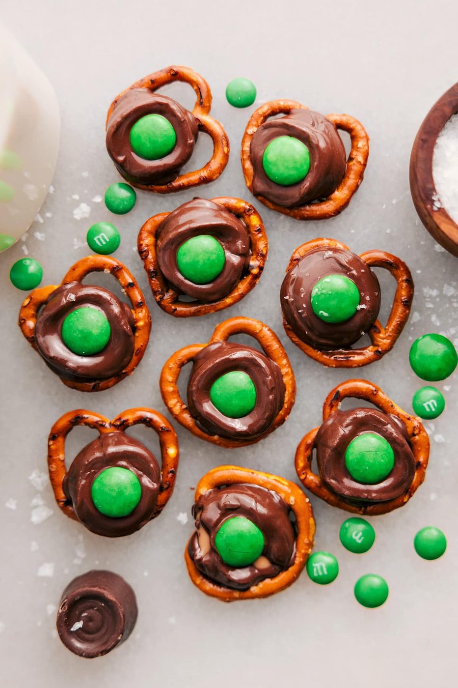 Leprechaun Thumbprints for the Table