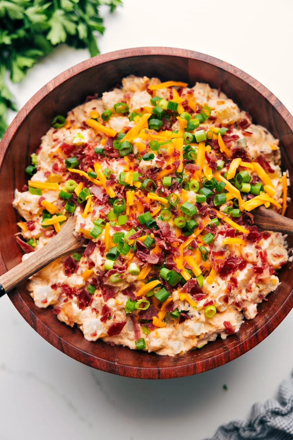 Loaded Potato Salad at Home