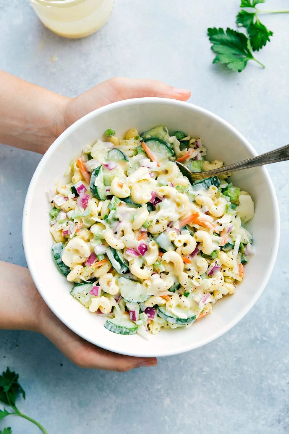 Macaroni Coleslaw Salad for the Table