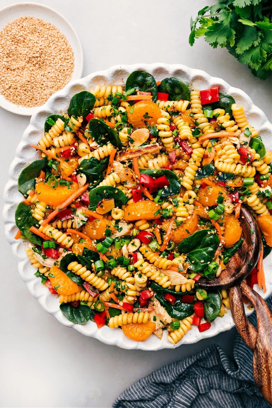 Asian Pasta Salad at Home
