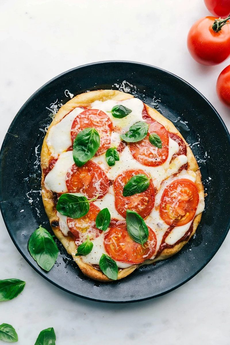Naan Margherita Pizza from the Pot