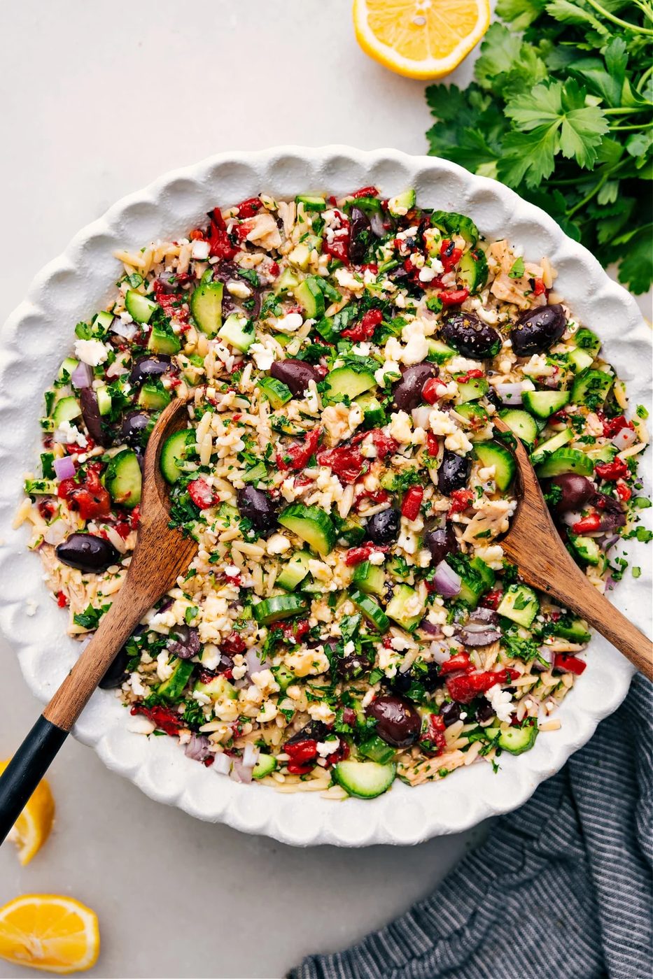 Mediterranean Tuna Salad from the Pot
