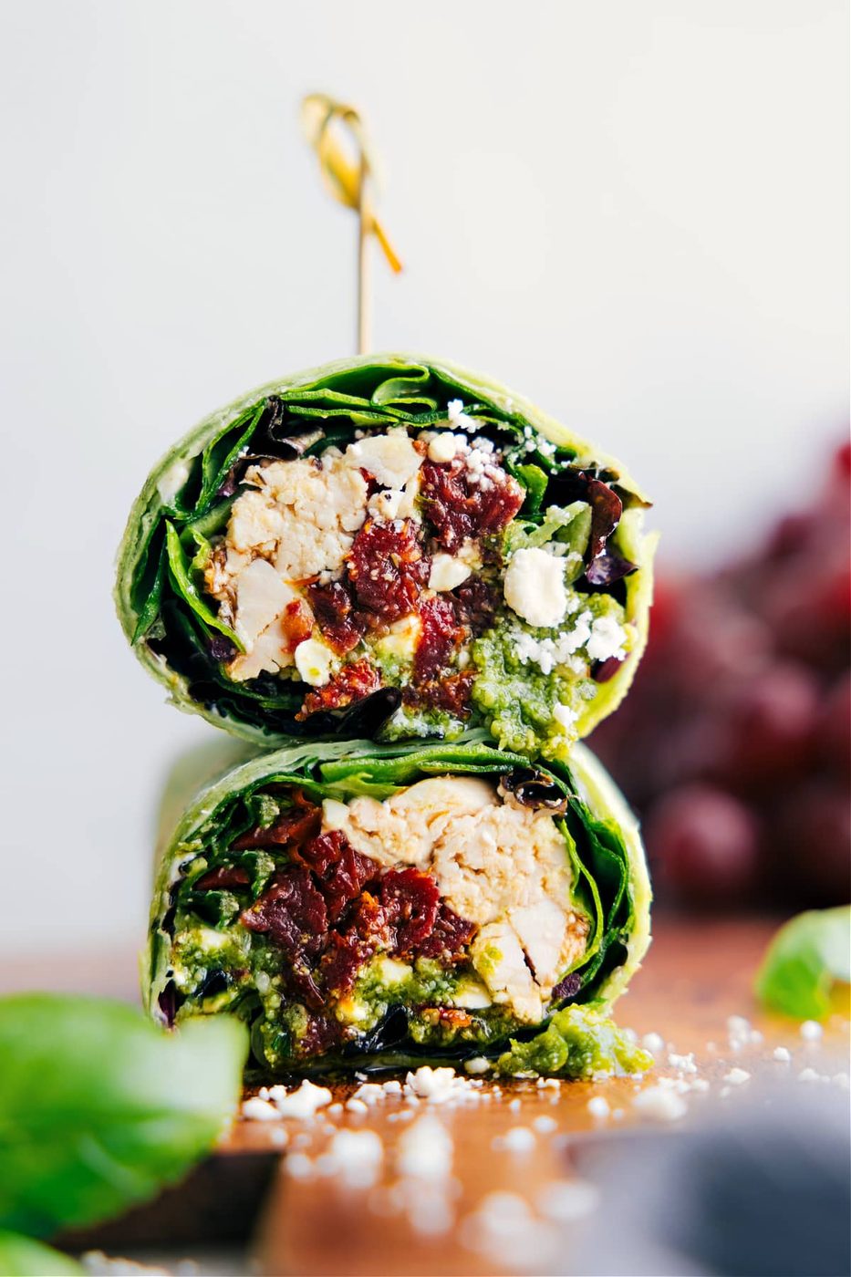 Mediterranean Wrap at Home